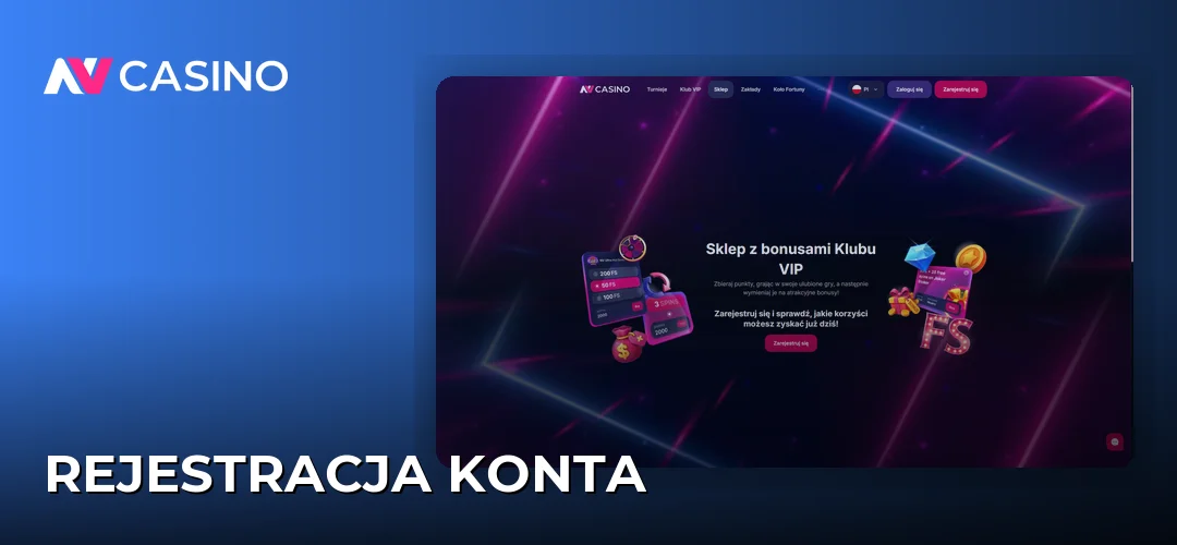 Zrzut ekranu strony NV Casino